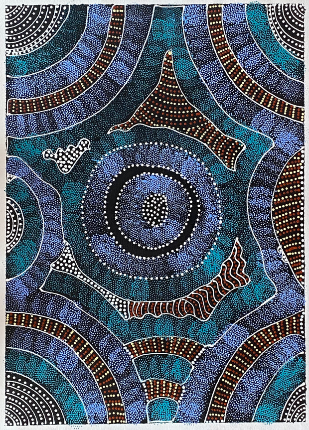 Thorney Lizard Dreaming by Caroline Numina #012