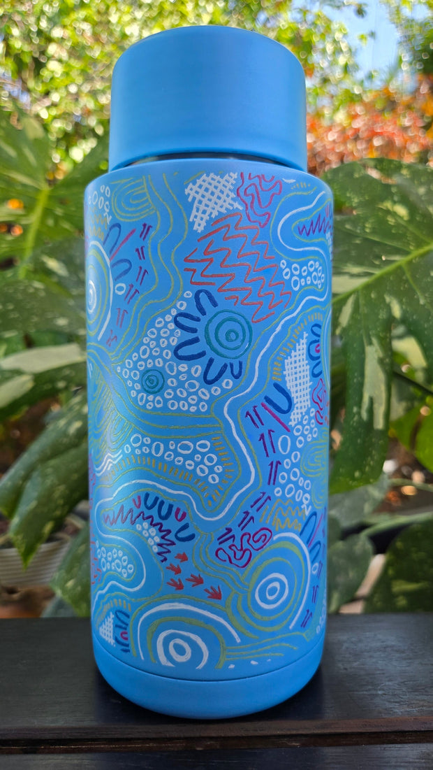 1L Water Bottle from KingKing Black