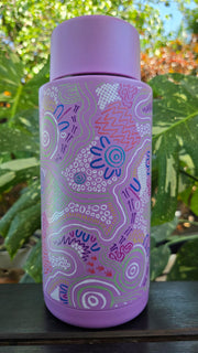 1L Water Bottle from KingKing Black