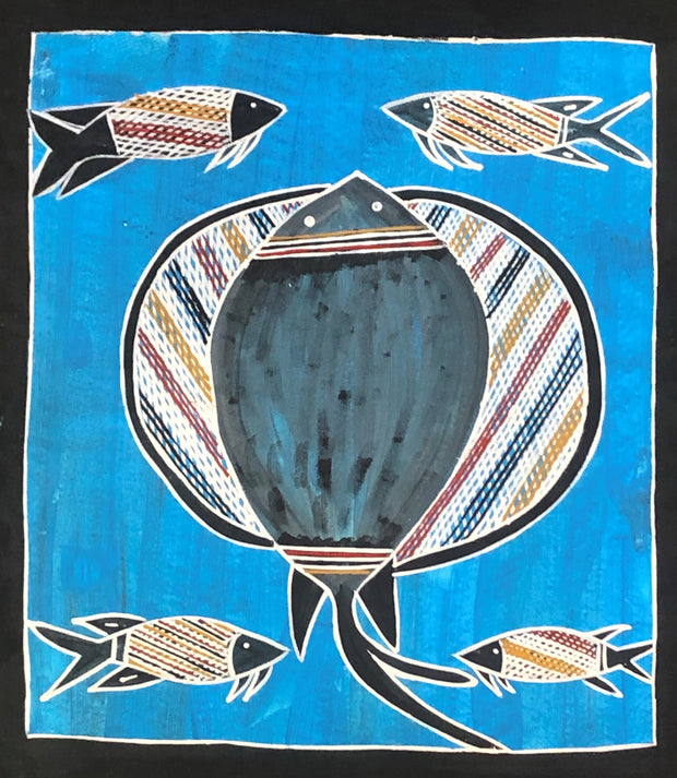 Stingray and Fish By Lisa Mununggurr #55