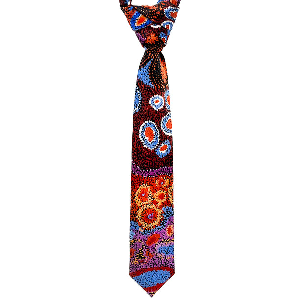 Andrea Mimpitja Adamson (Red Blue) Tie