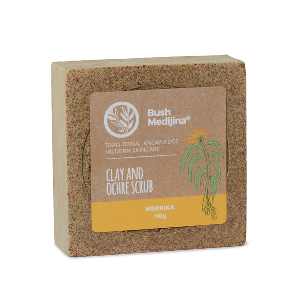 Merrika Clay & Ochre Scrub from Bush Medijina