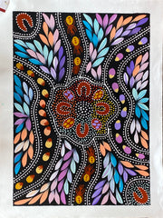 Women Hunting Honey Ants, Bush Tomato and Bush Medicine Leaves by Jacinta Numina #246