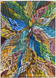 Bush Medicine Leaves Painting by Caroline Numina #006