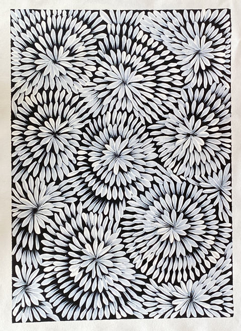 Wild Flower Painting by Caroline Numina #008