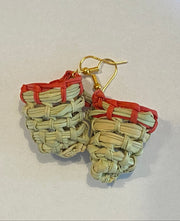 Pandanus Basket Earrings by Megan Munyarryun