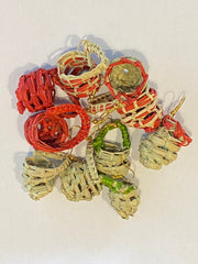 Pandanus Basket Earrings by Megan Munyarryun