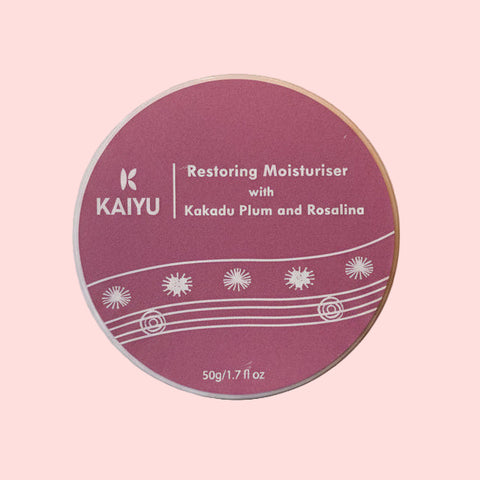Restoring Moisturiser with Kakadu Plum and Rosalina from Kaiyu