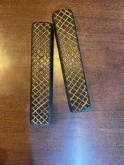 Burnt Clap Sticks (Wooly Butt) by George Tipo