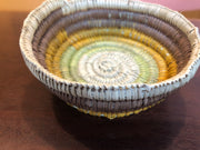 Naturally Dyed Pandanus Basket by Judy Bakalwuy