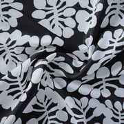 Watiya Tjuta Fabric 3m – White on Black (Tencel Linen)