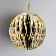 Paulina Puruntatameri Honeycomb Christmas Ball