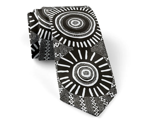 The Lidwina (Nina) Tepomitari Silk Tie Set from Alperstein Designs