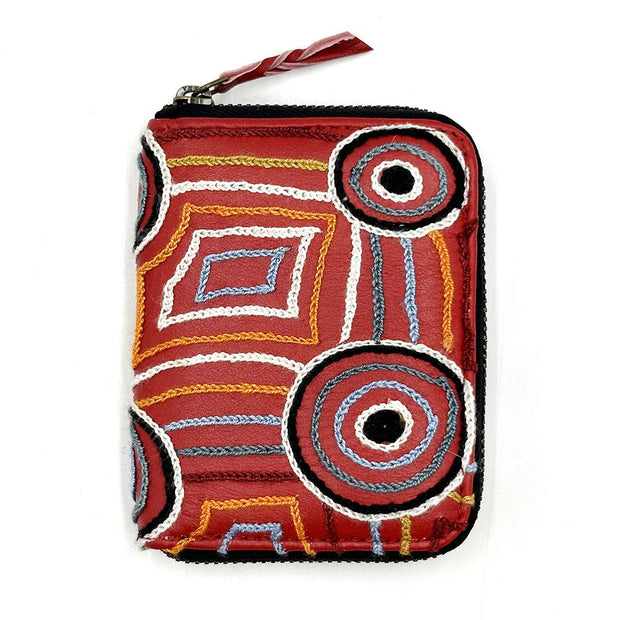 Mary Napangardi Brown Card/Coin Purse from Better World Arts