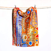 Murdie Morriss Two Dog Dreaming Tea Towel