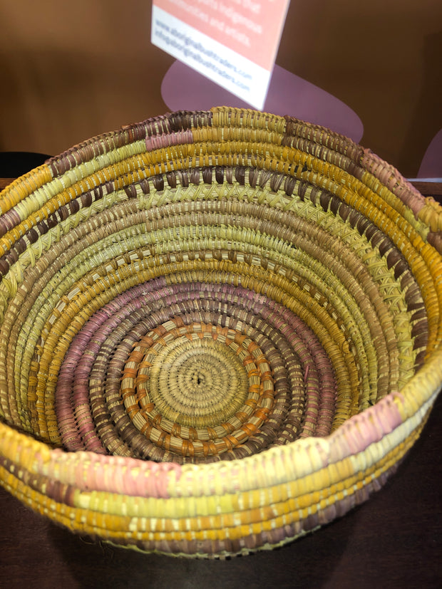 Large Pandanus Basket #4 by Belinda Gurriniya