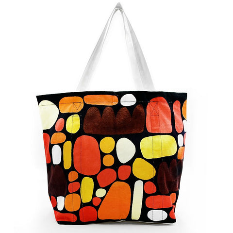 Big Tote Bag featuring Puli Puli Stones - By Keturah Zimran