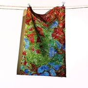 Patricia napurrula Multa Tea Towel Bush Fire Dreaming