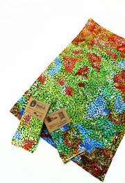 Patricia napurrula Multa Tea Towel Bush Fire Dreaming