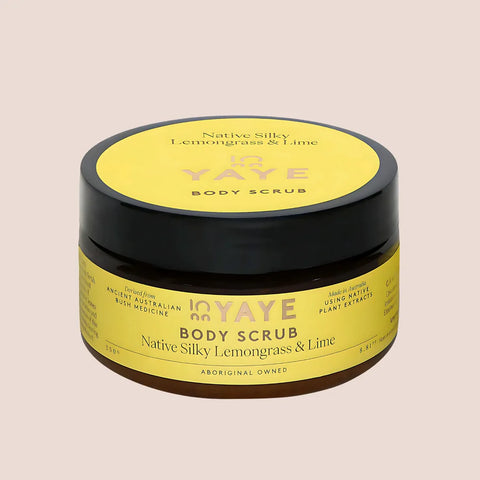 Yaye Native Silky Lemongrass & Lime Body Scrub 250ml