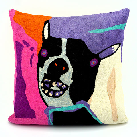 Better World Art Cushion Cover Dog 40cm Featuring Art By Karen Napaljarri Barnes