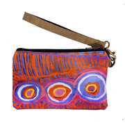 Better World Arts Pouch With Digital Print Featuring Two Dogs Dreaming By Murdie Nampijinpa Morris