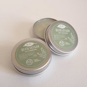 Infused into a base of organic coconut oil and fragrant with eucalyptus and peppermint essential oils, Breathe Easy Balm will both pamper and comfort.