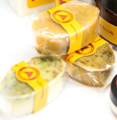 Nambarra Guest Bush Soap produced by the Yirralka Rangers from the Laynhapuy Indigenous Protected Area