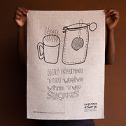 Cuppa Tea Tea Towel By Tangentyere Artists