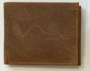 Better World Arts Mens Wallets Featuring Sandhills By Damien And Yilpi Marks