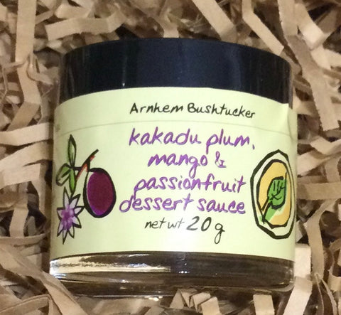 Arnhem Bushtucker Kakadu Plum Mango And Passionfruit Dessert Sauce