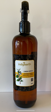 Indigiearth Lemon Myrtle Antibacterial Sanitiser 500 Ml Spray
