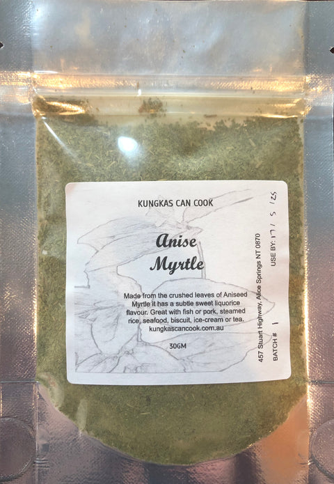 Anise Myrtle Ground 30g By Kungkas Can Cook