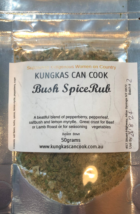 Bush Spice Rub 50g By Kungkas Can Cook