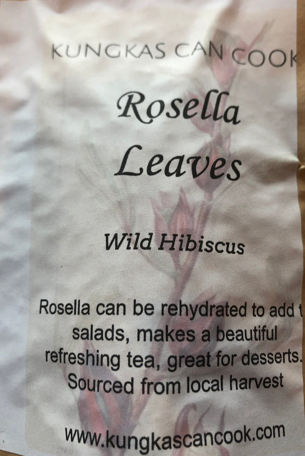 Rosella Dried Leaves (Tea) 30g By Kungkas Can Cook