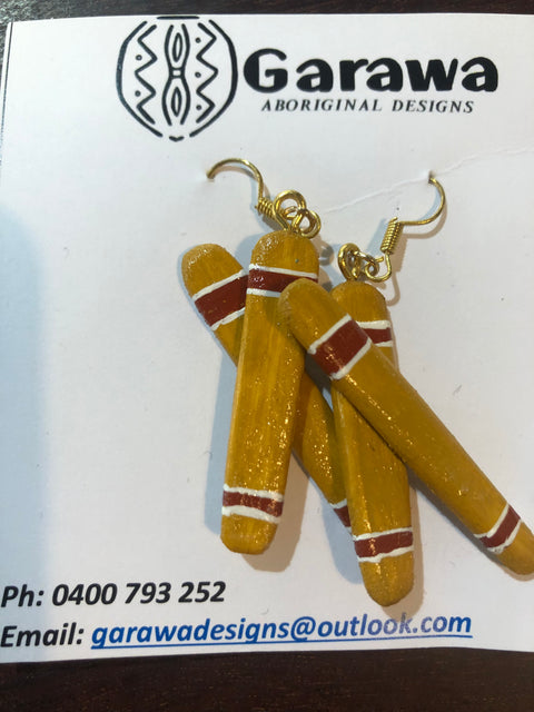 Garawa Aboriginal Designs Earrings