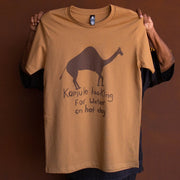 Kamule Camel T-shirt By Tangentyere Artists
