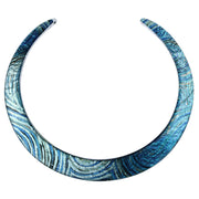 Pauline Gallagher Mina Blue Adjustable Fitted Necklace - Sd057 - Large