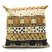 Better World Arts Wool Cushion Cover 20in 51cm Featuring Jilamara Design By Josette Papajua