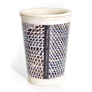 Better World Arts Bamboo Lidded Travel Mug Featuring Jilamara Design