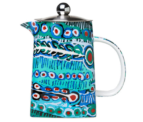 Teapot Featuring A Design By Murtie Morris
