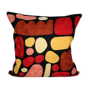 Better World Arts Wool Cushion Cover 20in 51cm Featuring Puli Puli Stones By Keturah Nangala Zimran
