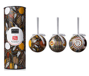3 Pack Xmas Baubles - Jilamara
