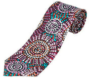Alperstein Designs Silk Tie Featuring Art By Tina Martin