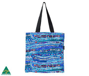 Murdie Morris Blue Tote Bag By Alperstein Designs