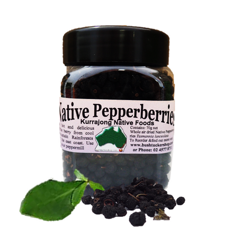 Native Pepperberries Whole 70g